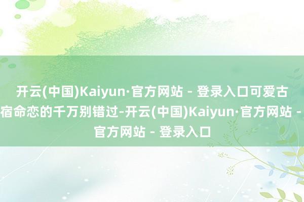 开云(中国)Kaiyun·官方网站 - 登录入口可爱古装玄幻、宿命恋的千万别错过-开云(中国)Kaiyun·官方网站 - 登录入口